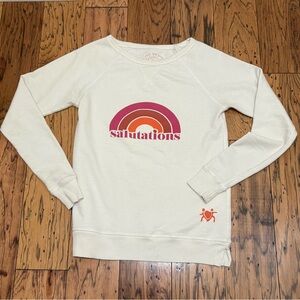 Runners Love Yoga Salutations Sweatshirt Size Small